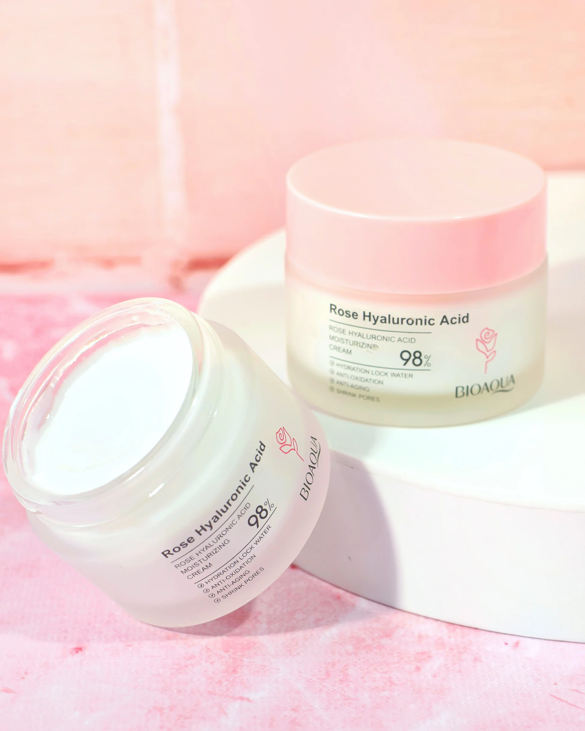 CREMA DE ROSAS  BIOAQUA